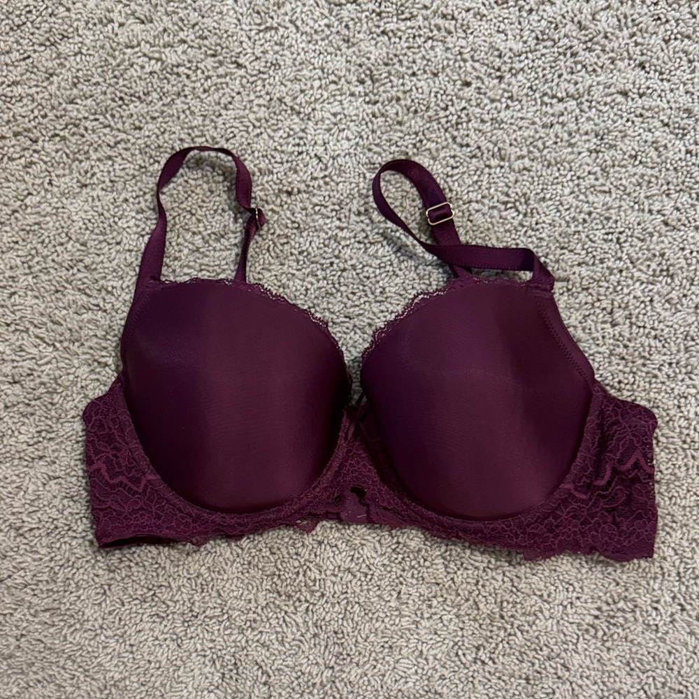 Dream Angels - Smooth & Lace Lightly Lined Demi Bra